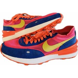 Nike Waffle One Women's Size 8 Racer Blue Hyper Pink DC2533-400